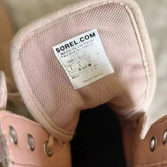 Sorel Women’s Caribou OTM Natural Combat Winter Boots Size 8 - Picture 10 of 10